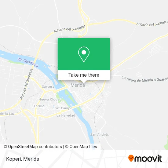 Koperi map