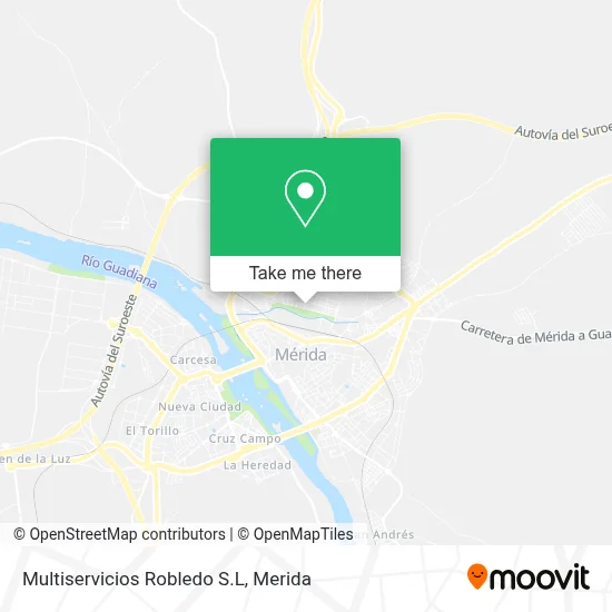 Multiservicios Robledo S.L map
