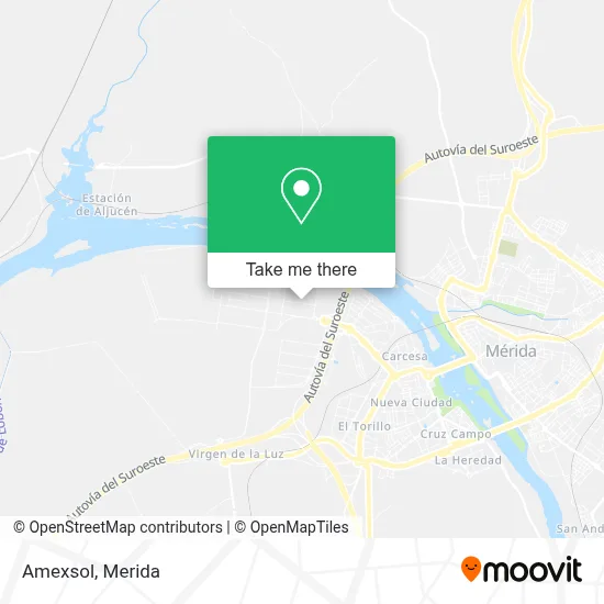 Amexsol map