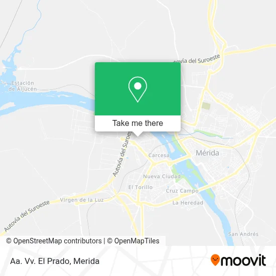 Aa. Vv. El Prado map