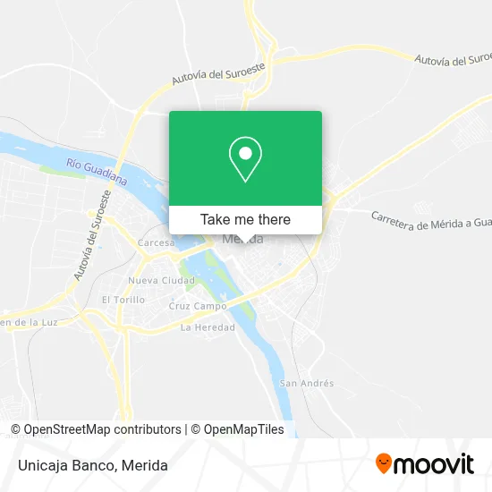 Unicaja Banco map