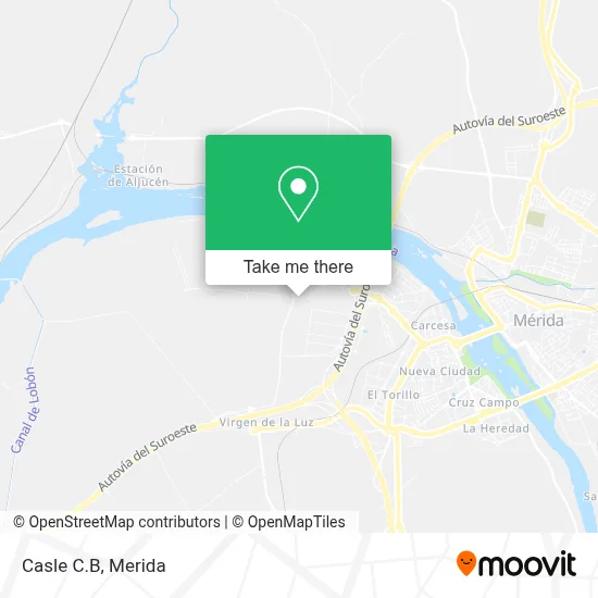 Casle C.B map