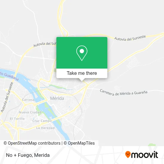 No + Fuego map