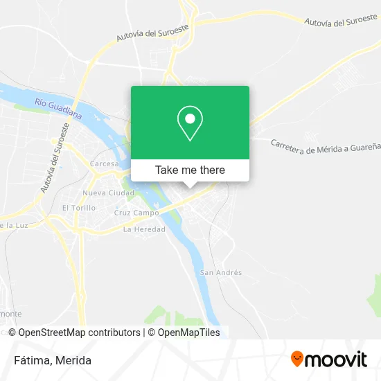 Fátima map