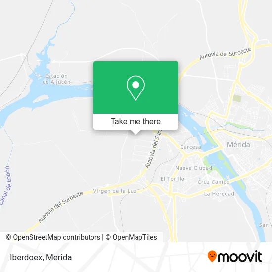 Iberdoex map
