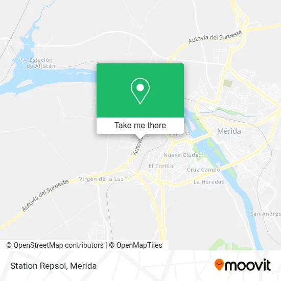 Station Repsol map