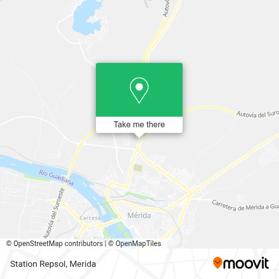 Station Repsol map