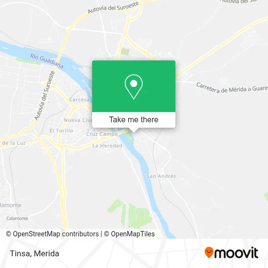 Tinsa map
