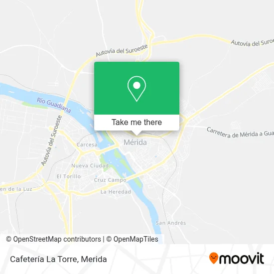 Cafetería La Torre map
