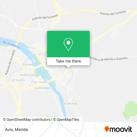 Avis map