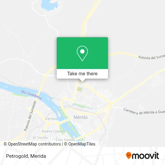 Petrogold map