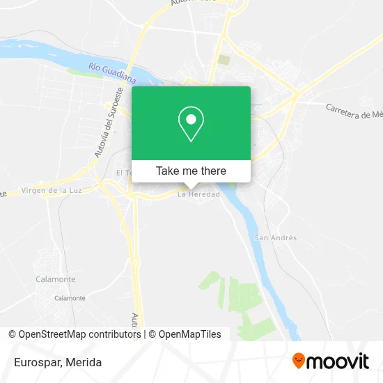 Eurospar map