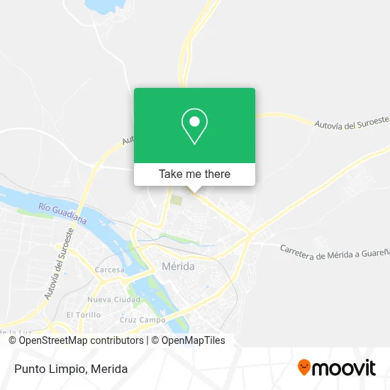 Punto Limpio map