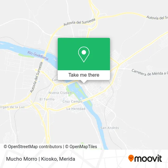 Mucho Morro | Kiosko map