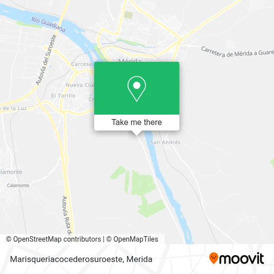 Marisqueriacocederosuroeste map