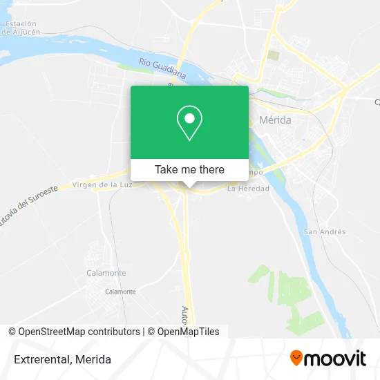 Extrerental map