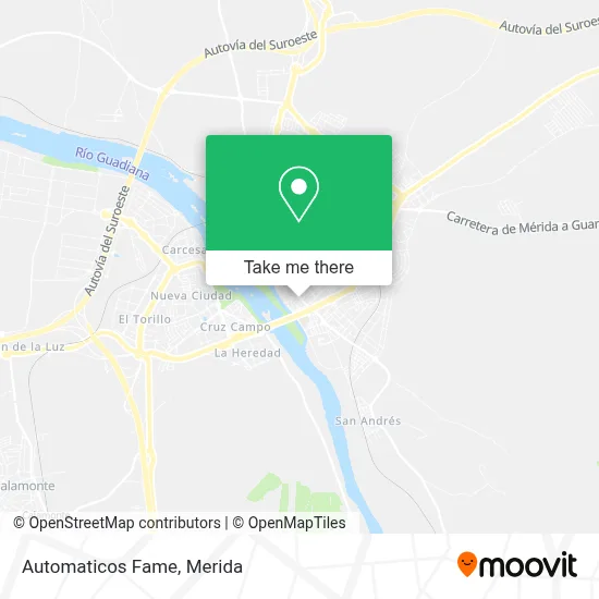 Automaticos Fame map