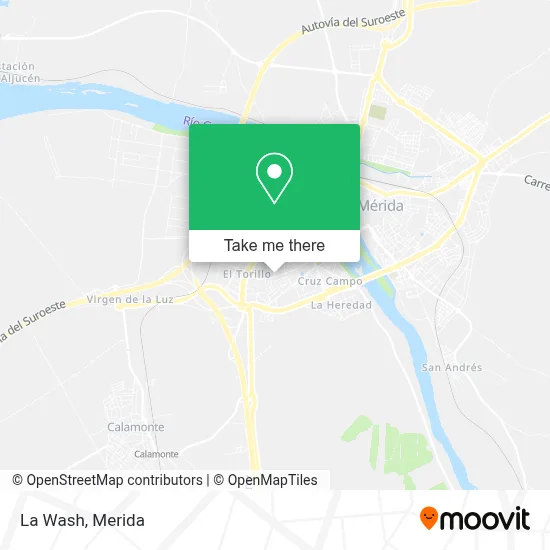 La Wash map