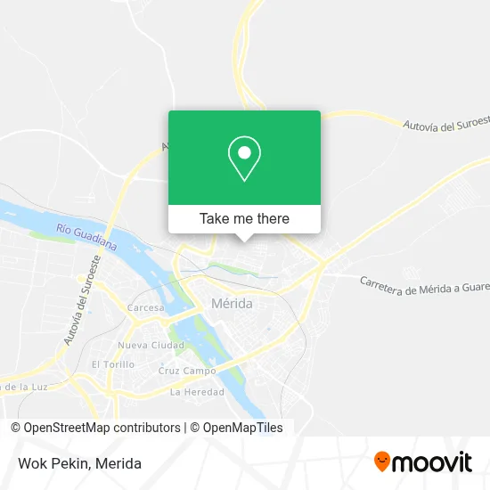 Wok Pekin map