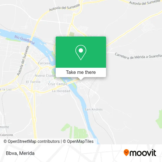 Bbva map