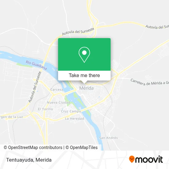Tentuayuda map