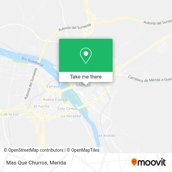 Mas Que Churros map