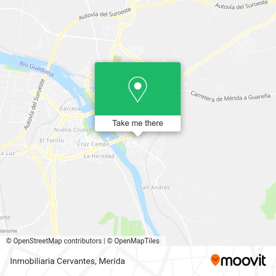 Inmobiliaria Cervantes map