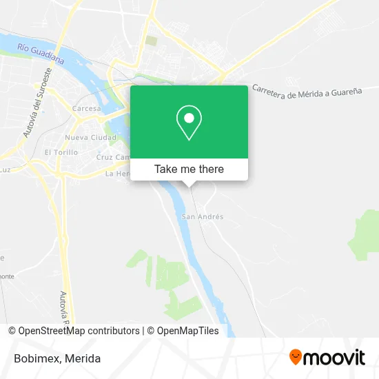 Bobimex map