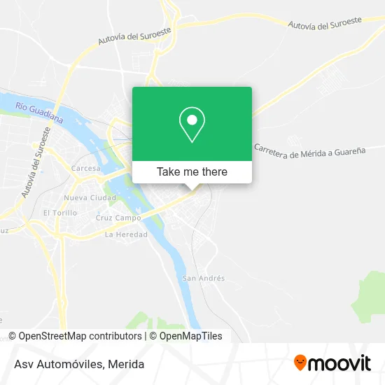 Asv Automóviles map