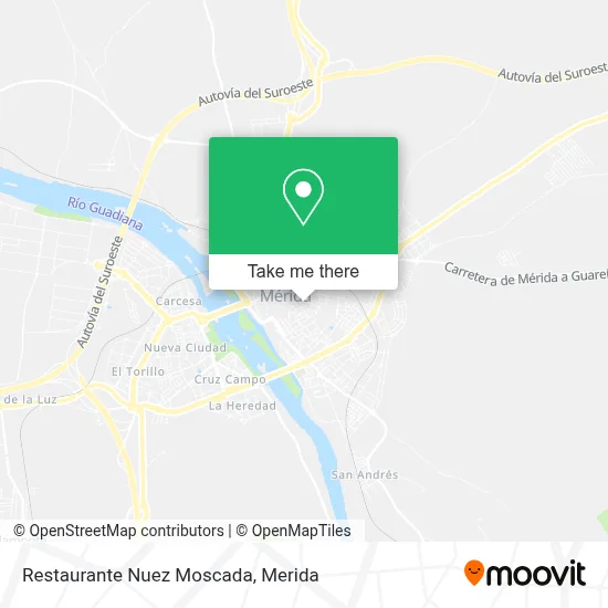 Restaurante Nuez Moscada map