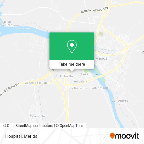 hospital map
