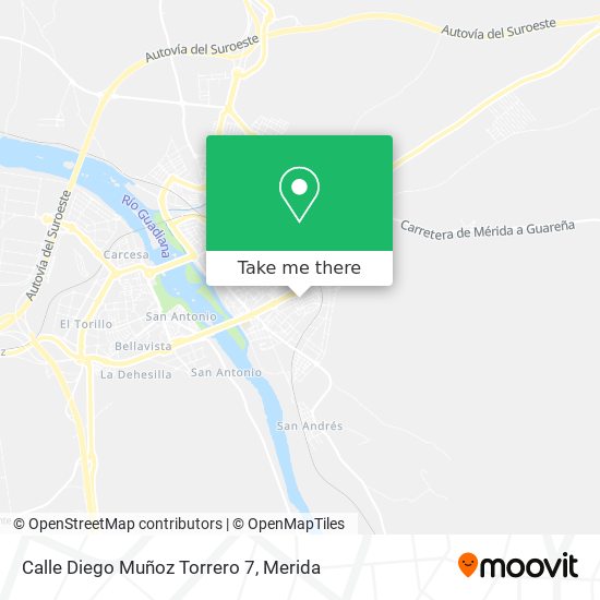 Calle Diego Muñoz Torrero 7 map