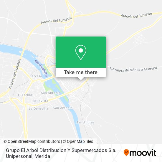 Grupo El Arbol Distribucion Y Supermercados S.a. Unipersonal map