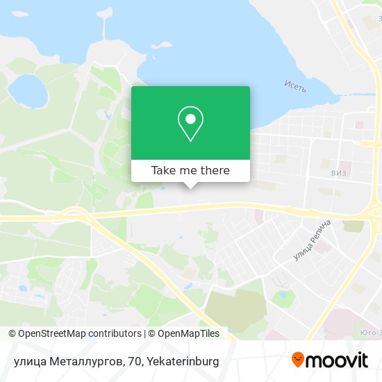 улица Металлургов, 70 map