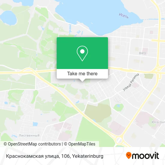 Краснокамская улица, 106 map