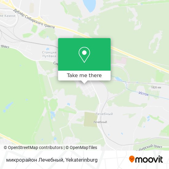 микрорайон Лечебный map