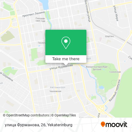 улица Фурманова, 26 map