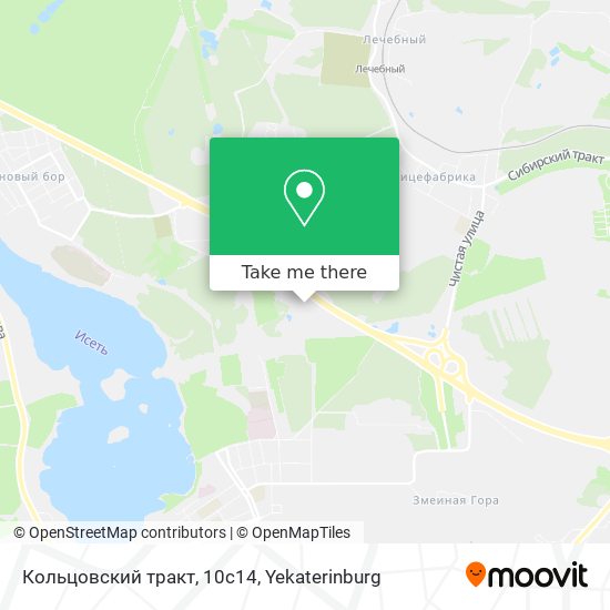 Кольцовский тракт, 10с14 map