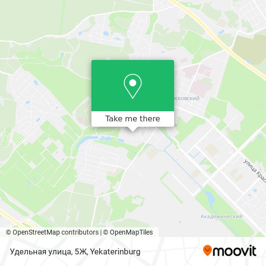 Удельная улица, 5Ж map