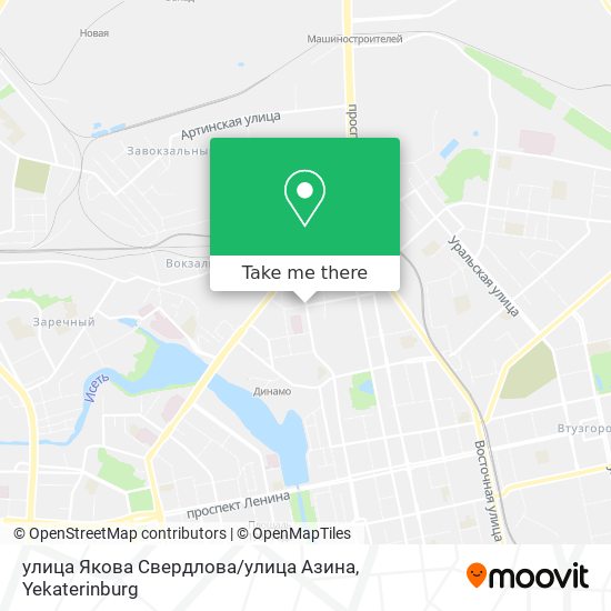 улица Якова Свердлова / улица Азина map