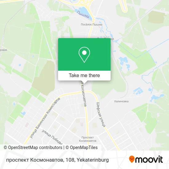 проспект Космонавтов, 108 map