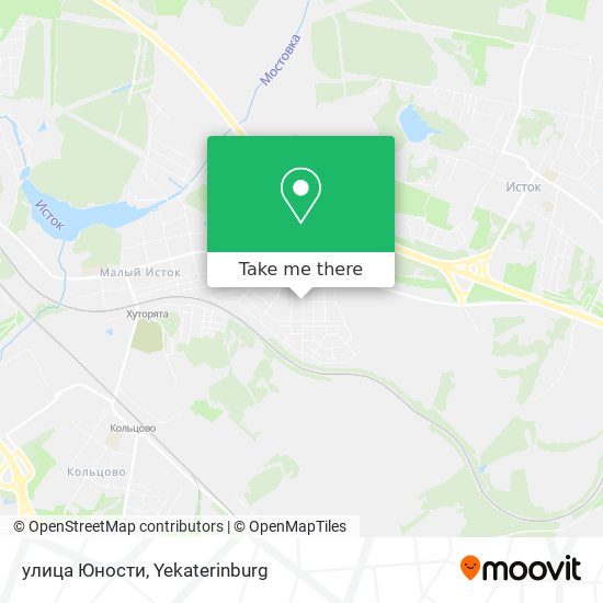 улица Юности map