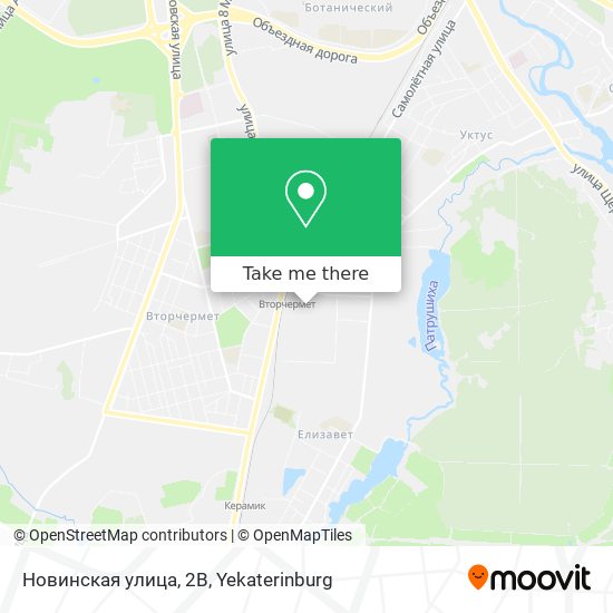 Новинская улица, 2В map