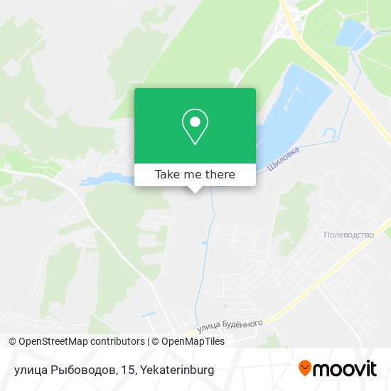 улица Рыбоводов, 15 map