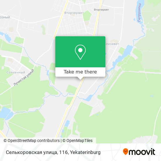 Селькоровская улица, 116 map