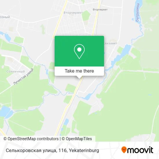 Селькоровская улица, 116 map