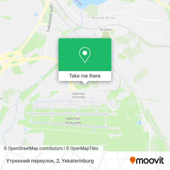 Утренний переулок, 2 map