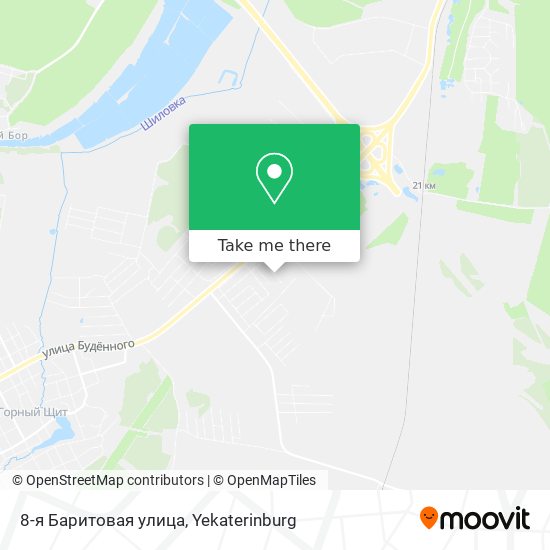 8-я Баритовая улица map