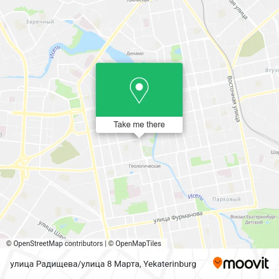 улица Радищева/улица 8 Марта map