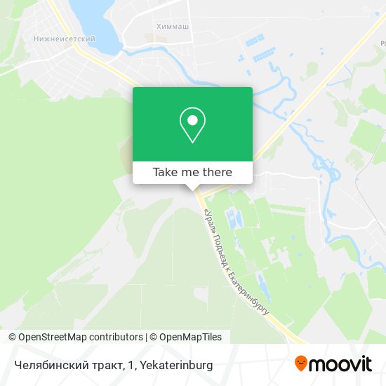Челябинский тракт, 1 map
